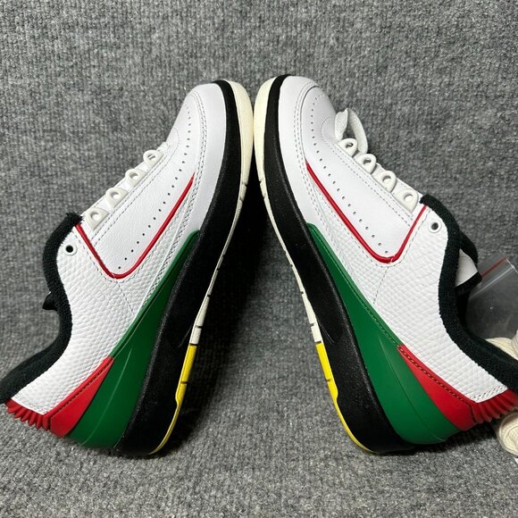 Air Jordan 2 Retro Low \'Quai 54\' FN7686-100 Men\'s Sz 5.5 Sneaker Shoes main image 5